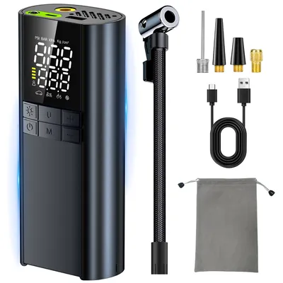 Wireless Portable Car Digital Inflator 12V Auto Inflatable Pumps Electric Tire Inflators