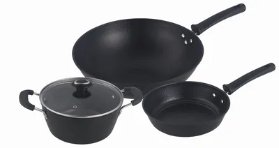 Premium Non-Stick Hammer Set Cookware - Three Essential Pots