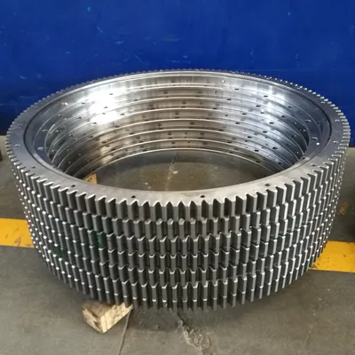 Single Row Ball Bearing Slewing Rings Swing Bearing External Ring Gear Turntable Bearing