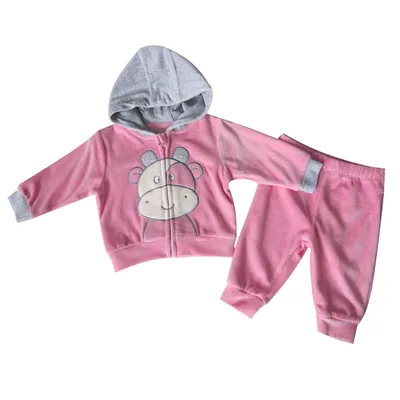 Baby Clothes Velour Girl Sportswear