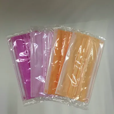 Hot Sales Disposable 3 Layers Mask Disposable  Material Civil Use Face Mask