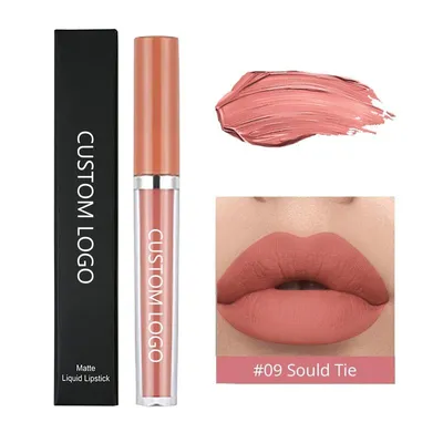 Wholesale Long Lasting Mini Matte Liquid Lipstick with Custom Branding