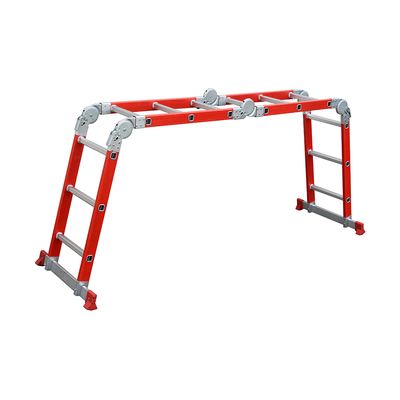 Power Engineering 3.5m 4X3 Step Fiberglass Multipurpose Ladder