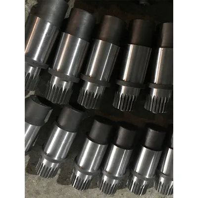 Transmission Part Stainless Steel Flat Spline Shaft for Machinery