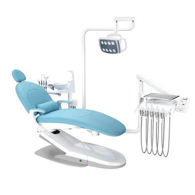 LK-AF101L Left Handed Integral Dental Chair Equipment Voice Control No Side Box