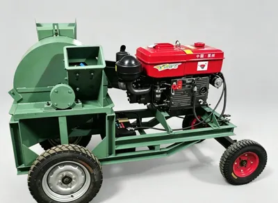 High Efficiency Wood Shredder Chipper Sawdust Machine for Forest Waste Management