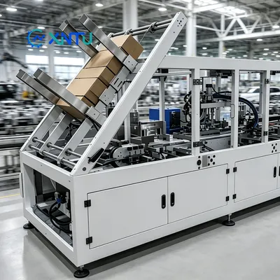High Efficiency Wrap Around Carton Packaging Machine for Food and Beverage Products