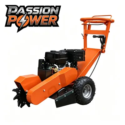 High Quality 15HP Gasoline Powered Forestry Machinery Professional Mini Wood Stump Grinder Tree Stump Grinder