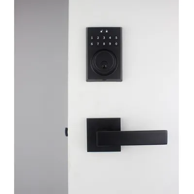 Wooden Door Smart Leverset Lock for 34-45mm Door Thickness