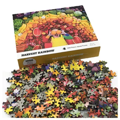 Wholesale Adults Custom Jigsaw Puzzle Game 500 1000 Pieces Custom Jigsaw Puzzle