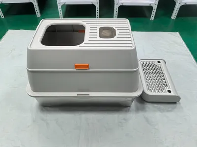 Odorless Cat Litter Box for Easy Maintenance and Cleaning
