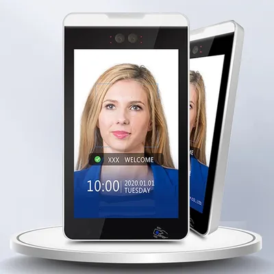 Touch Screen Biometric Security Automatic Access Control Face Recognition System Door