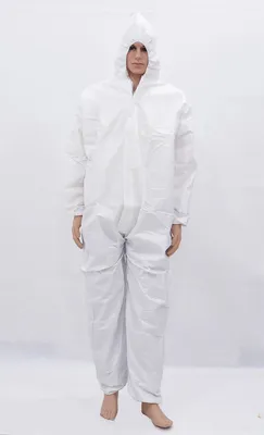 Protective Coverall for Medical Use with Ce