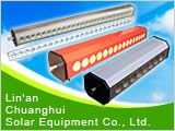 Red Color Octagonal Type Solar Collector Manifold