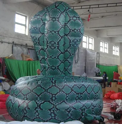 Inflatable Snake Mascot for Events/Party/Supermarket Decoration