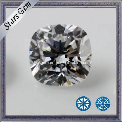 High Quality Cushion Cut Cubic Zirconia Gemstone