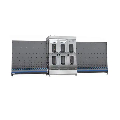 Vertical Glass Washing Machine Double Glazing Glass Washer