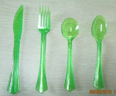 Disposable Plastic PS Cutlery/Spoon/Knife/Fork