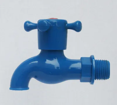 Plastic Faucet, Water Tap with Translucent Color, Water Tap for Washing Machine