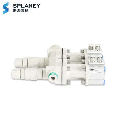 CE/ISO9001 Laundry Chemical Dispenser Laundry Machines Dual-Cavity Suction Valve
