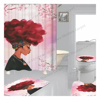 Custom Non Slip Absorbent Memory Foam Girl Bath Mat