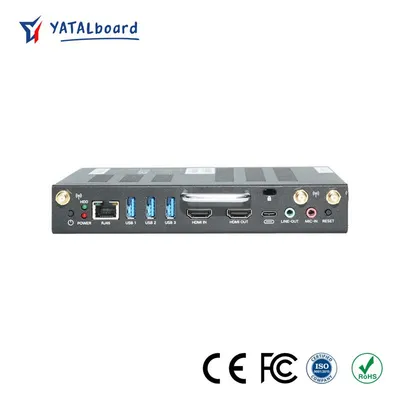 Wholesale Price I3 I5 I7 I9 Windows 10/10PRO/11/Linux 8+128/8+256/8+512/16+512GB Mini PC OPS Computer Player with 80pin OPS PC Connector