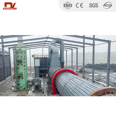 High-Efficiency Rotary Dryer for Coal, Sand, and Lime