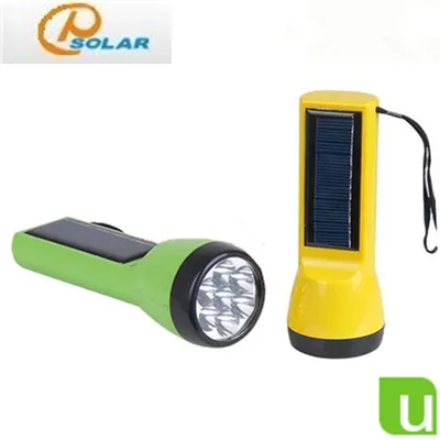 7LED Light Solar Torch