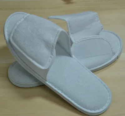 Terry Towel Slipper for Hotel Amenities with Magic Type