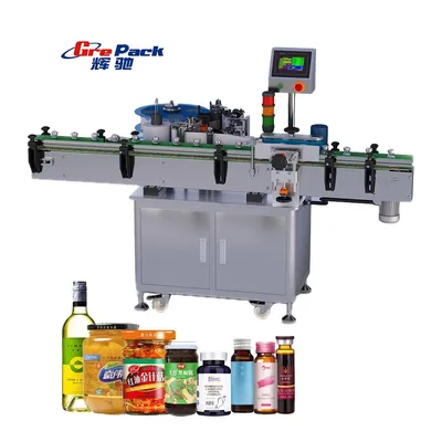 Fix Position Point Function Automatic Round Labeling Machine