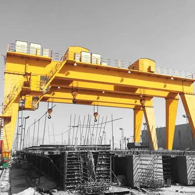 Power Station 40 Ton Mobile Double Girder Gantry Crane for Sale