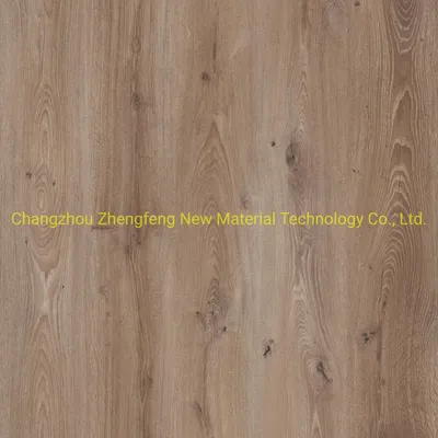 Bathroom Tile Flooring Wooden Emossed PVC Floor