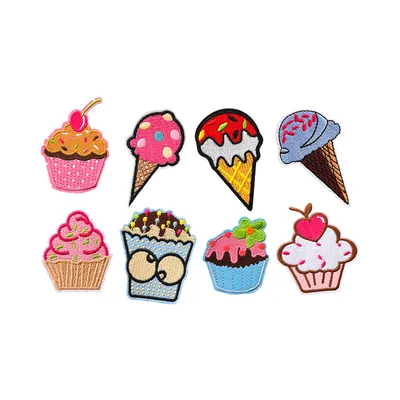 Custom Heat Press Embroidery Patches 3D Embroidery Label Patch