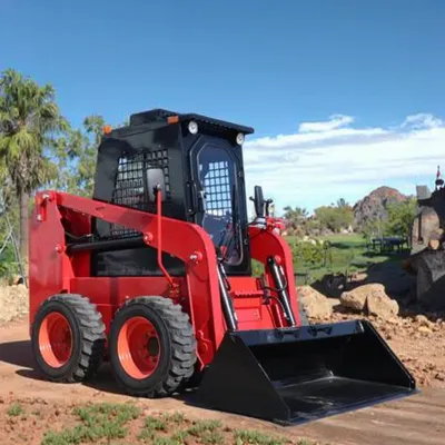 New Euro5 Skid Steer Walk Behind with Bucket Core Components Engine