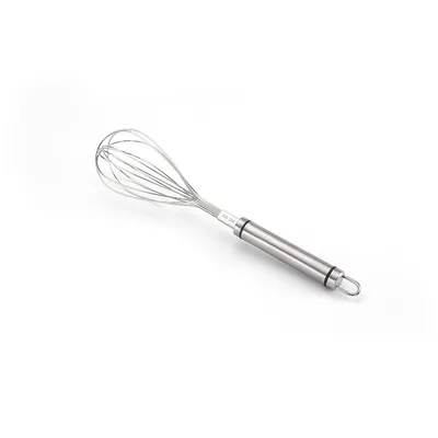 Stainless Steel Rotary Beater Rotating Kitchen Baking Tool Egg Whisk