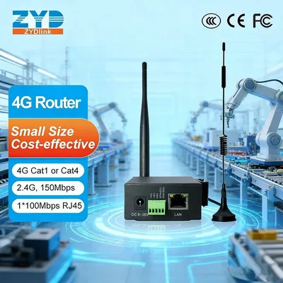 M2m IoT Industrial 4G Cellular Router for Industrial Automation and Control