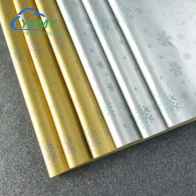 One Stop Shopping Custom Luxury Flower Packaging Paper for Small Business, Custom Wrapping Tissue Wrapping Paper with Logo