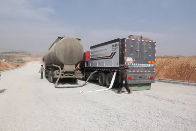 Powder Spreader Truck for New Road Building