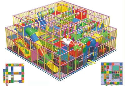 Children's Indoor Playgrounds (YY-8915)