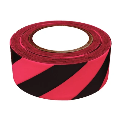 Non-Adhesive Durable Caution Marking Flagging Tape for Surveying & Marking