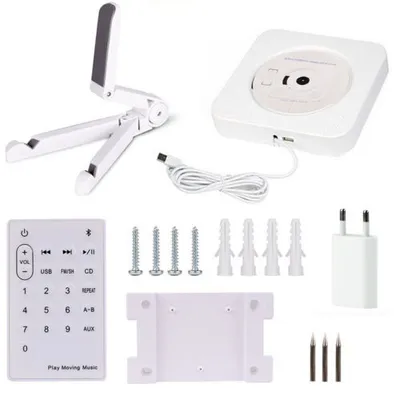 Home Office Use Wall Mounted Portable CD Player