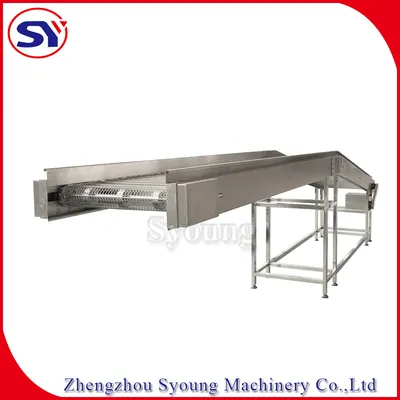 Stainless Steel Wire Mesh Conveyor Belt Flat Net Conveyer for Food Freezer