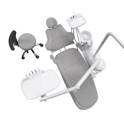 LK-AF03 New CE/ISO High Quality Dental Chair Unit Equipment with Micro Fiber Leather