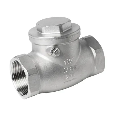 Stainless Steel Seat Valve Stainless Steel Check Valve Butterfly Type Check Valve