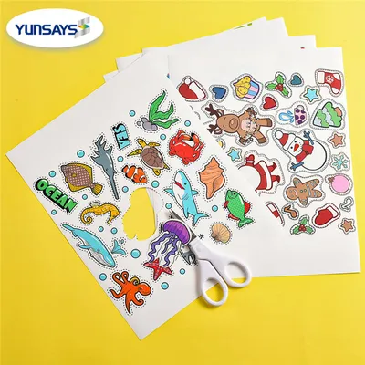 Full Color Waterproof Self Adhesive Glossy Inkjet Printable Vinyl Sticker Paper for Afinia Printers