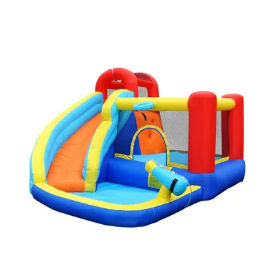 Colorful Inflatable Castle Party Rental Outdoor