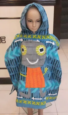 Hooded Baby Towel Kids Cartoon Towel