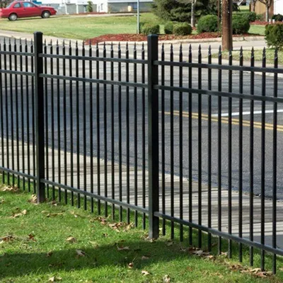 Eco Friendly Zinc Steel Guardrail for Scenic Area Tourist Path Fence
