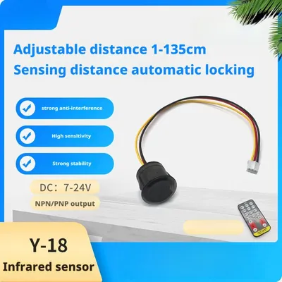 Adiustable Distance1-135cm Sensing Distance Automatic Locking