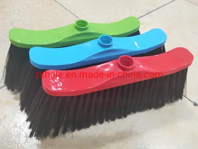 High Quality with Black Shiny Bristle Broom